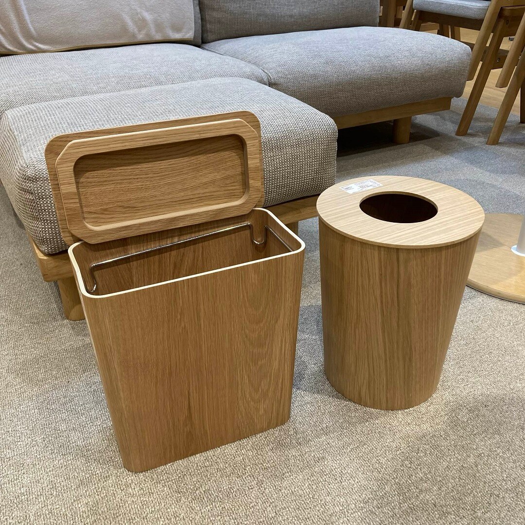 新大村駅前】新商品｜秋冬インテリアにも◎ 『木製ごみ箱』 をご紹介し